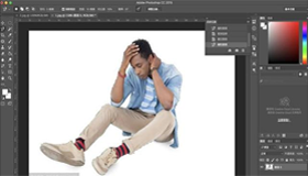 PS實用技巧：制作微型小人像