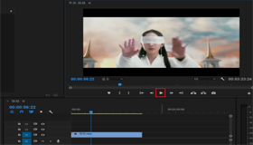 Pr實用教程,Pr刪除視頻中的聲音方法