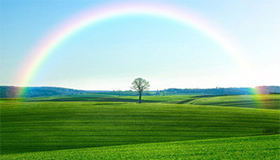 PS彩虹怎么做?|漸變工具制作彩虹方法教程