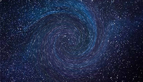 PS如何制作星空效果?|旋轉星空效果的制作教程